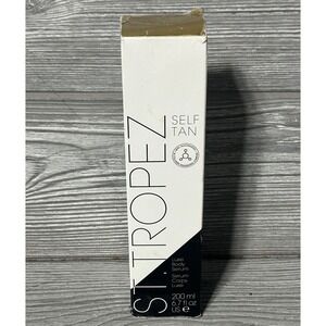 St. Tropez Self Tan Luxe Body Serum 6.7 oz | Long Lasting Natural Glow NEW